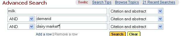 PROQUEST Step 1. In Advanced Search, search keywrds (cnnected w/and r OR) Step 2.