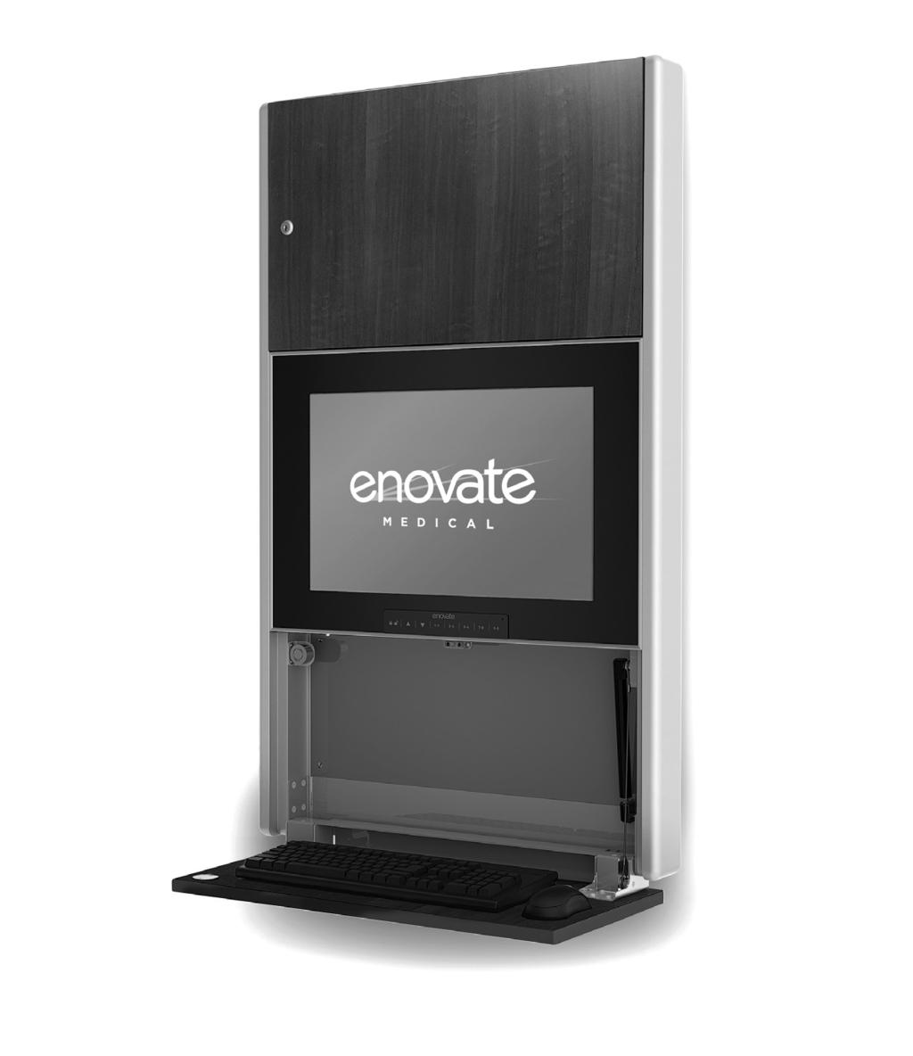 The Enovate Medical e550 Wallstation was designed to set a new standard in quality.