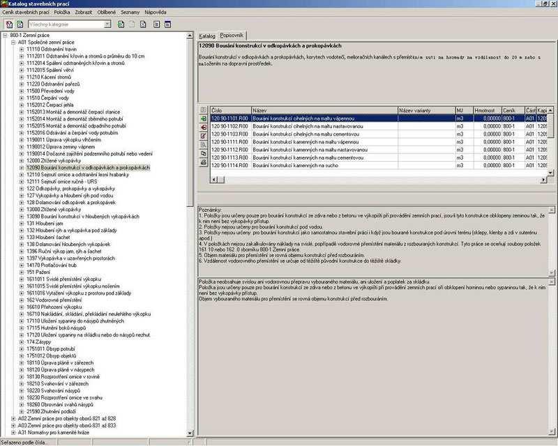 Obr. 4.2.1.1.1, Ukážka užívateľského prostredia BUILDpower, Zdroj: http://www.rts.cz/img/screen_build2.