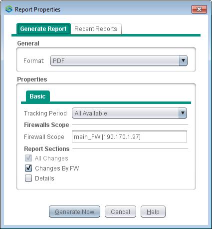 Skybox Firewall Assurance Getting Started Guide To view changes to a single firewall 1 In the Table pane, click the Changes by Firewall tab.