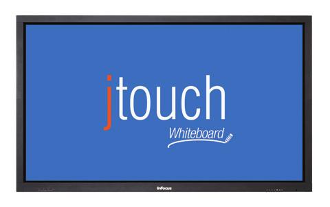 JTouch Interactive Whiteboard & Display Teachers and students simply plug their Mac, Windows or Chrome-based notebook into the JTouch Whiteboard and control their computer from the display via touch.