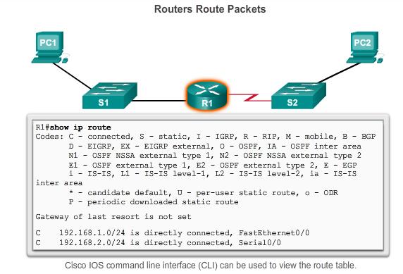 Why Routing? Routers are responsible for the routing of traffic between networks. They interconnect networks.