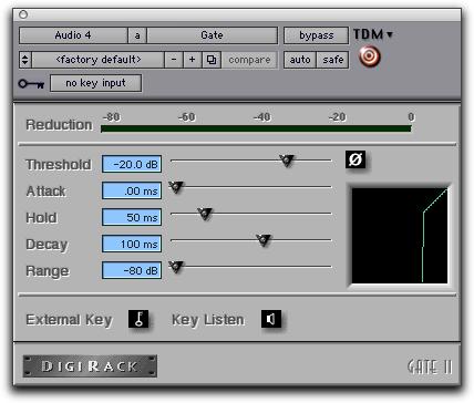 Key Listen When enabled, this lets you listen to the reference track controlling the side-chain input. This is often useful for fine tuning the Limiter s settings to the Key Input.