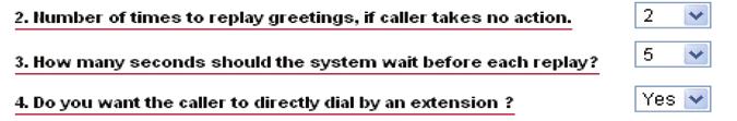 Plan out what you want your callers to be able to do with the phone menu options. 2. Select the phone menu number (0 9) you wish to activate. 3.