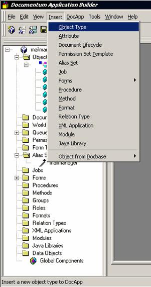 Create Object Types 26.