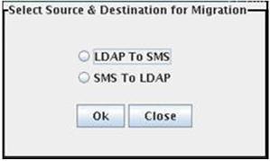 15.9.3 Migrating Data from CSSMS tables to LDAP server If you are using LDAP authentication, it is required to migrate all the details from the CSSMS table, which contains the