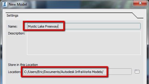 There are typically lots of data sources to pick from so read carefully. Also be sure to pick file types that InfraWorks 360 can read.