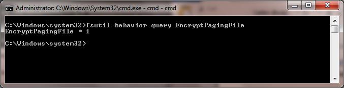 Encrypting PageFile.sys Windows 7 * Please note that in order to perform this operation the hard disk must be formatted using NTFS. Click on the Windows Orb and in the search box type in cmd.