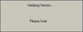 This dialog indicates that NETePay is checking to see if an updated version of NETePay 5 is available from PSCS.
