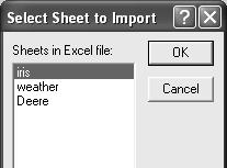 Excel File Click the Import