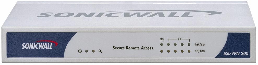 2 Applying Power to the SonicWALL SSL- VPN 200 1. Plug the power cord into the SonicWALL SSL-VPN 200 and into an appropriate power outlet. 2. Turn on the power switch on the rear of the appliance next to the power cord.