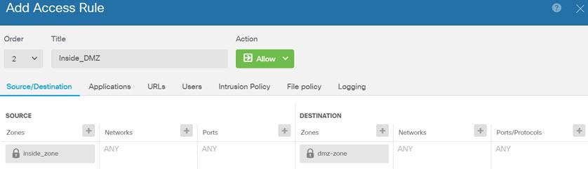 How to Gain Insight Into Your Network Traffic Use Cases for Firepower Threat Defense Step 7 Click the Deploy Changes icon in the upper right of the web page.