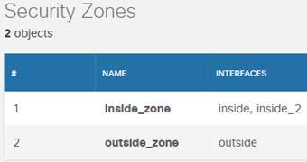 Use Cases for Firepower Threat Defense How to Add a Subnet c) Hover over the Actions cell on the right side of the row for the inside_zone object, and click the edit icon ( ).