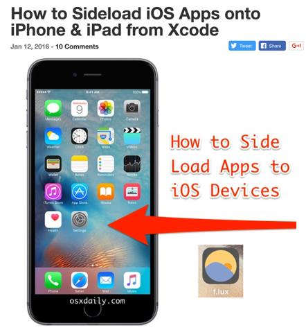 Sideloading ios 7 and later allow "sideloading" apps directly from a