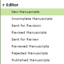 Editor Section Automates the entire editing process from manuscript