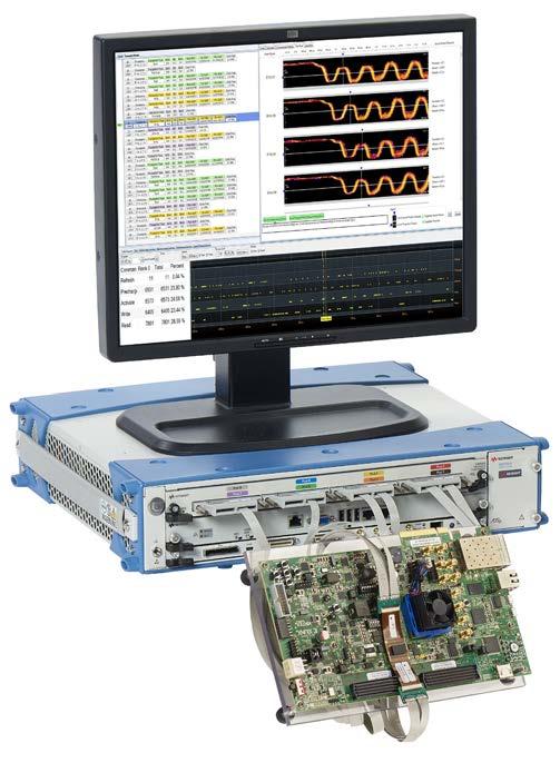 12 Keysight DDR4 Functional/Protocol Debug and Analysis Reference Solution - Configuration Guide Recommended configuration for DDR4 x16 DRAM ADD/CMD/DQ capture for data rates up to and including 3200