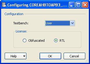 Tool Flows Licensing Obfuscated CoreAHBtoAPB3 is licensed in two ways, Obfuscated or register transfer level (RTL).