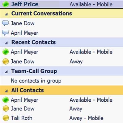Mobile clients compatible with Lync Server 2010 are made available by Microsoft, through joint partnership with providers such as Nokia, or from other providers.