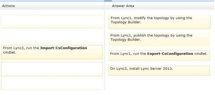 /Reference: Note: You install Lync Server 2013 on Edge Servers by using Lync Server Deployment Wizard.