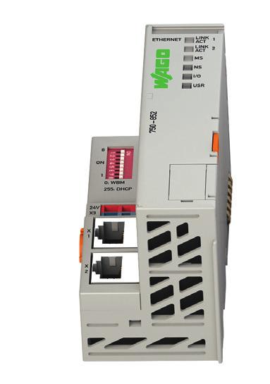 750 Series CONTROLLERS Our Most Versatile Controllers Modular Controllers for the WAGO-I/O-SYSTEM 750 WAGO s controllers