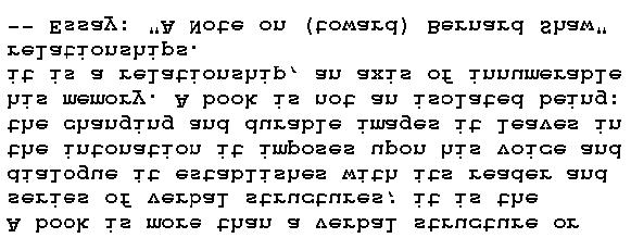 (b) Marked Text Image with 648 bits embedded Figure 6. Experimental Result for a Paragraph of Text Table I.