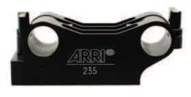 0 ARRIFLEX 16SR3 ARRIFLEX 235 Bridge Plate for 16SR 19 mm rods: