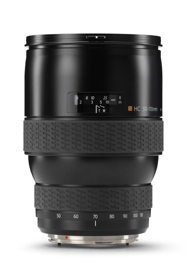 HC 3,5-4,5/50-110 The HC 50-110mm zoom lens has a range from wideangle to short telephoto.