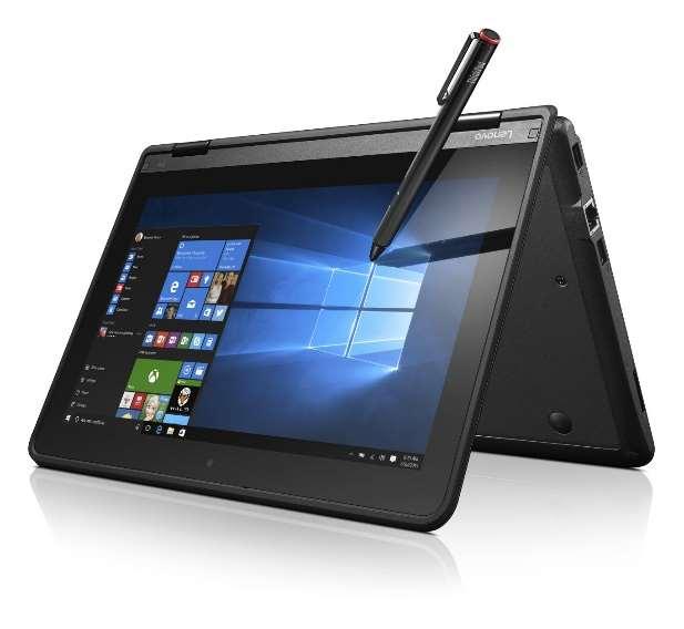 Lenovo ThinkPad 11e Yoga Active Intel 7 th Gen Core i3-7100u Processor Active Stylus Pen Windows 10 Pro National Academic 8GB DDR3L 1600MHz SODIMM 256GB