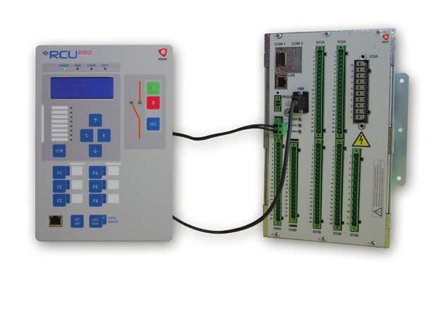 Feeder Automation The RCU 220 can be easily integrated in radial or loop network configurations and includes a flexible loop section isolation and feeder restoration function that implements a
