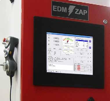 ZNC shown with available Handheld Controller HANDHELD CONTROLLER A rugged handheld controller is available on the ZNC and CNC models and is valuable on larger machines or in situations where