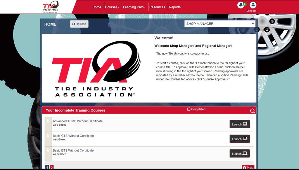 Welcome to the New TIA Online University!