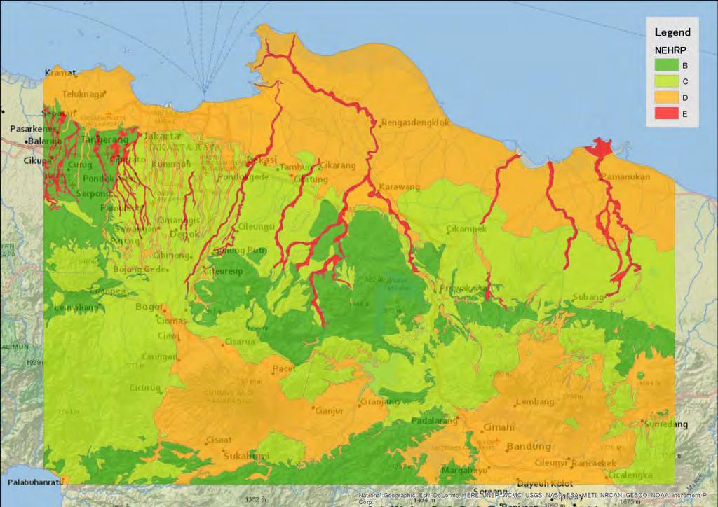 Final Report (a) Digitized Geological Map in Jakarta
