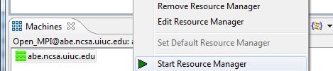 ok, you should see the resource manager change to green If