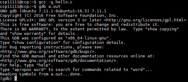 Debugging gdb the GNU Project