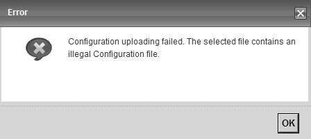 Chapter 36 Configuration Restore Configuration Restore Configuration allows you to upload a new or previously saved configuration file from your computer to your Device.
