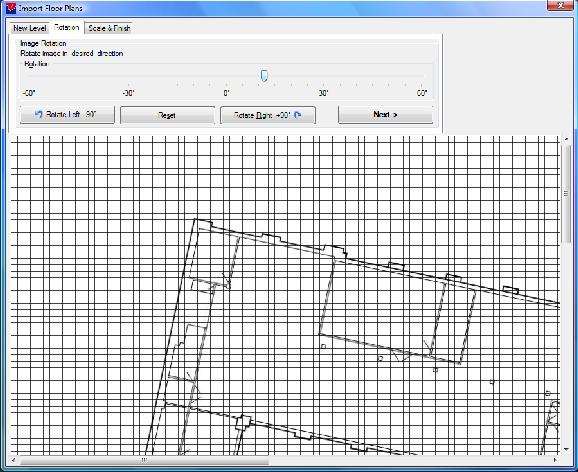 Step 1: Import Floor Plan Import floor plans as.bmp,.jpg or.