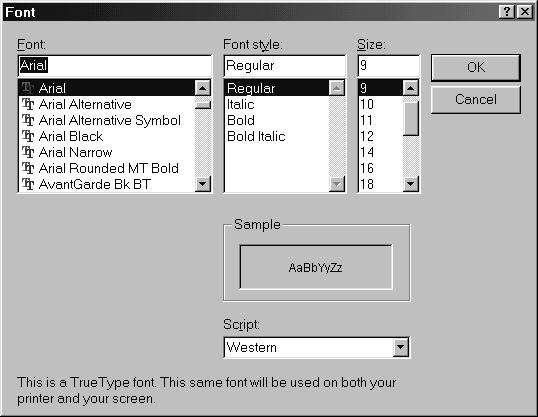 LATENT GOLD 4.0 USER'S GUIDE To change the font, font style or font size for your plots, use the Edit, Plot Font command (this command does not change the text or spreadsheet output).