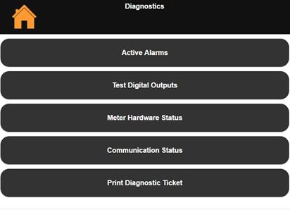 Reports and Logs 9 Diagnostics The diagnostics functionality of the ETR-1000 allows user to monitor the status of elements of the register, from alarms and hardware to the setup of external