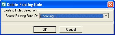 Working with Scanner Rules 147 Deleting a Rule Sometimes you may create a rule in the Scanner that is only applicable for a certain situation.
