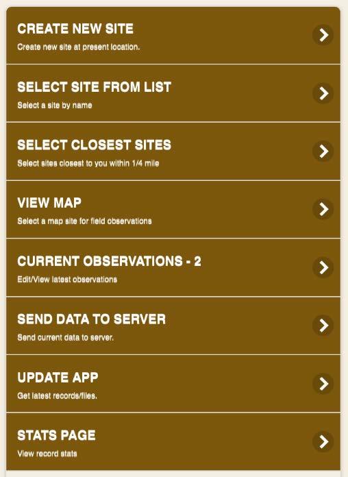 RURAL ROAD RAM Mobile App Quick Start Guide v3.0 3 App Navigation The following provides a brief reference to the main functionality of the app.
