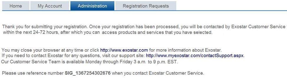 Payments: Exostar Membership Services will provide the instructions for payment prior to approval of your registration request. 2.