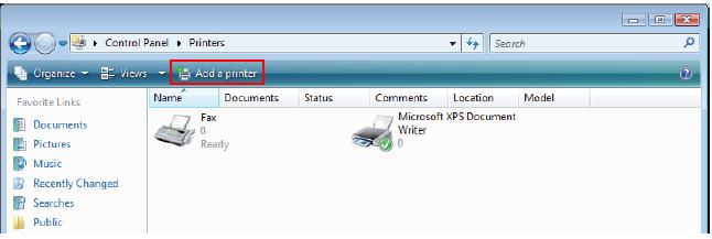 NF1ADV Print Server Setup for Windows Vista Users 1. Turn on the printer and plug it into the USB port of the NF1ADV. 2. Navigate to http://192.168.1.1 in a web browser using admin (without quotes) for both the username and password to login to the NF1ADV router.
