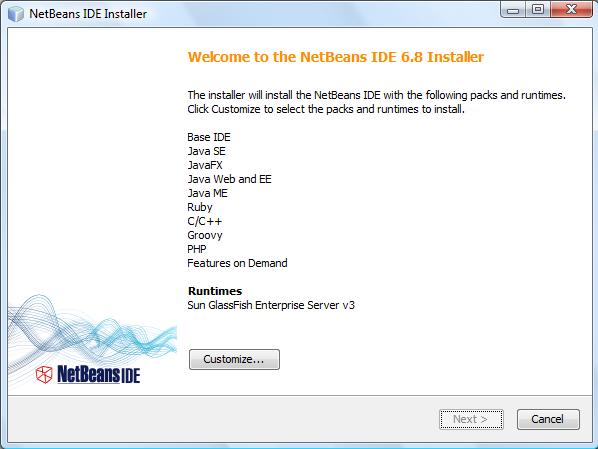 Installation of NetBeans IDE 6.