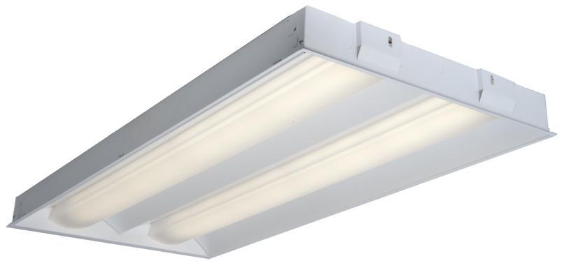 Product Information The Troffer.H is a square recessed LED fixture that provides uniform illumination in commercial settings.