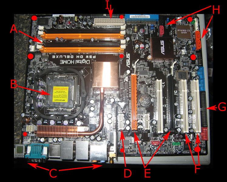 Topic 3: Computer Layers Hardware (Motherboard/Keyboard/Monitor/Mouse/etc) BIOS Operating System The motherboard: backbone of the computer CPU, keyboard, mouse, monitor, hard drive,