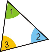 7 As we see in the triangle AMT below, we know the measures of two angles therefore we can use the Triangle Sum Theorem to find the remaining angle;.