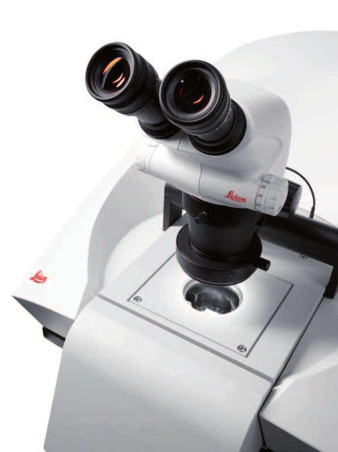 Easy Process monitoring The high precision, three axis stage in conjunction with a high resolution stereo microscope and LED illumination enables structures to be precisely observed at selected