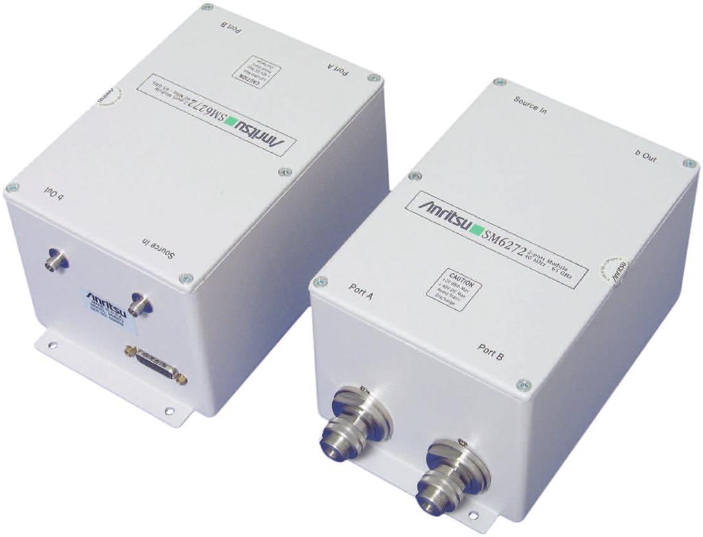 Microwave Mulitport Measurement System Anritsu s Microwave Multiport Measurement System consist of a 37000D Vector Network Analyzer (VNA), a switching matrix test set, dual-port modules, and