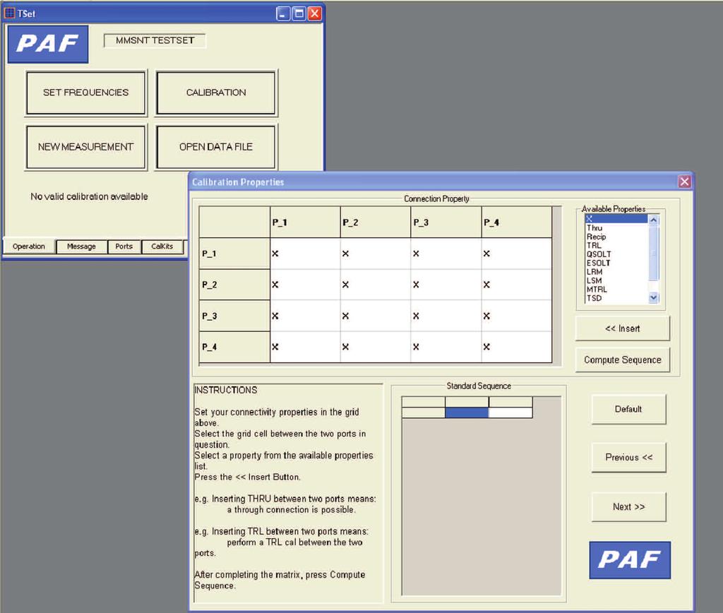 Accurate, intelligent software automatically reduces connections and calibration time The PAF, Inc.
