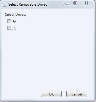 Selection of the drive: The configuration file is saved on the SD card, see Section 4. 5.1.6 Menu: Extras 1. Click the Extras - About button in the menu bar. The software version is displayed: Figure.